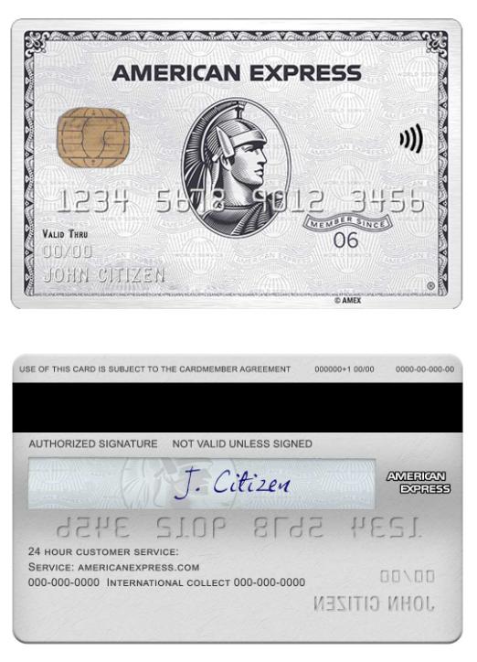 USA Sutton bank amex platinum card
